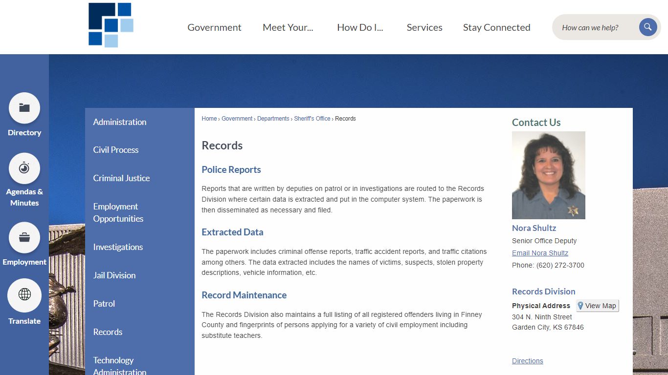 Records | Finney County, KS - Official Website